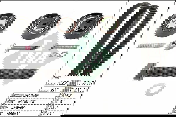 Zahnriemensatz INA 530 0484 10 Zahnriemensatz INA 530 0484 10 von INA