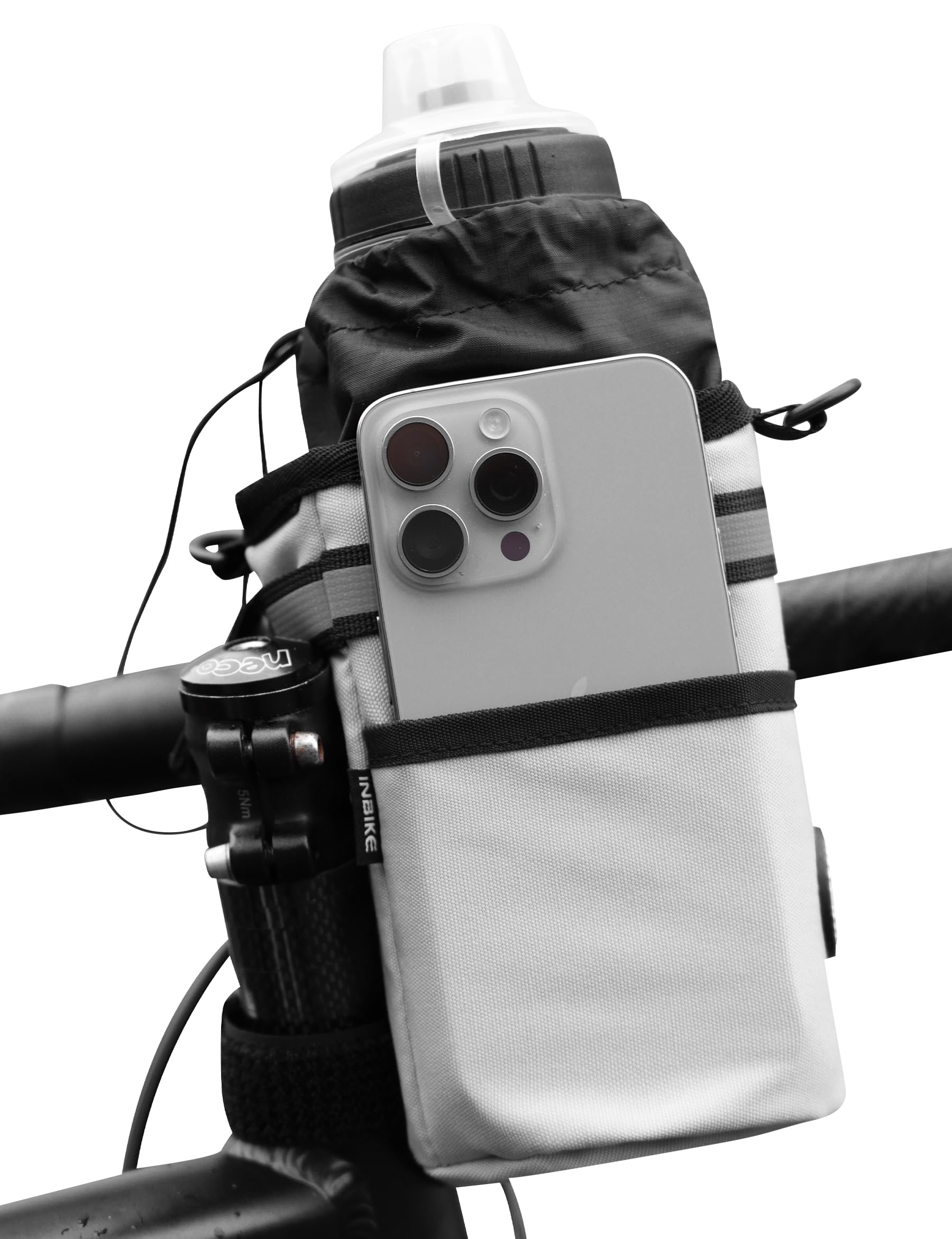 INBIKE Lenkertasche Fahrrad Flaschenhalter ohne Schrauben Fahrradtasche Vorne Lenker E-Bike Rennrad Getränkehalter Trinkflasche, Handy, Verpflegung, Kamera usw. Nylon Khaki INBIKE Lenkertasche Fahrrad Flaschenhalter ohne Schrauben Fahrradtasche Vorne Lenker E-Bike Rennrad Getränkehalter Trinkflasche, Handy, Verpflegung, Kamera usw. Nylon Khaki von INBIKE