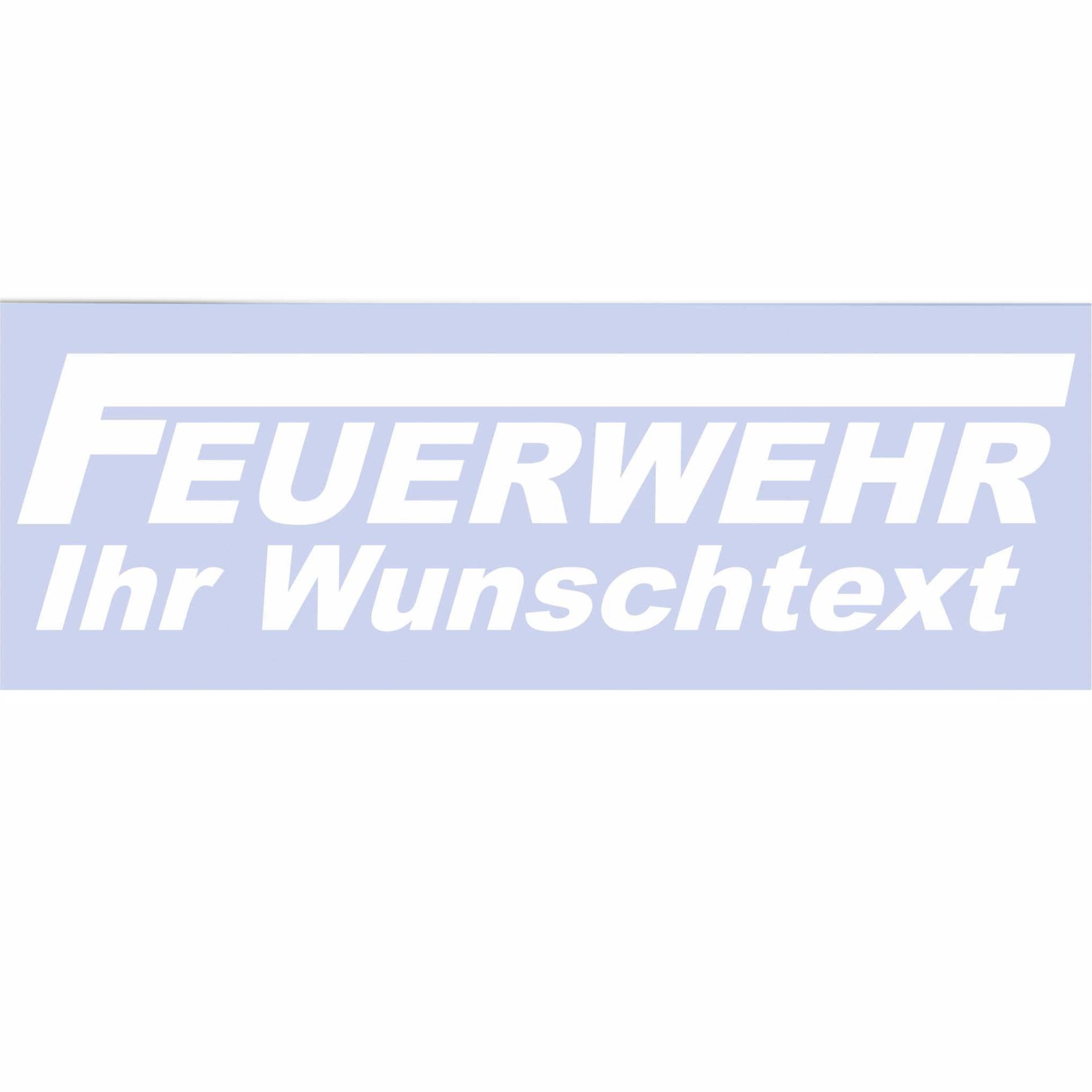 INDIGOS UG - Aufkleber - Autoaufkleber - Feuerwehr mit Wunschtext individuell personalisiert - weiß 200 mm - selbstklebend - Sticker - für Auto, LKW, Boot, löschen - Bergen - Tuning - Heckscheibe INDIGOS UG - Aufkleber - Autoaufkleber - Feuerwehr mit Wunschtext individuell personalisiert - weiß 200 mm - selbstklebend - Sticker - für Auto, LKW, Boot, löschen - Bergen - Tuning - Heckscheibe von INDIGOS UG