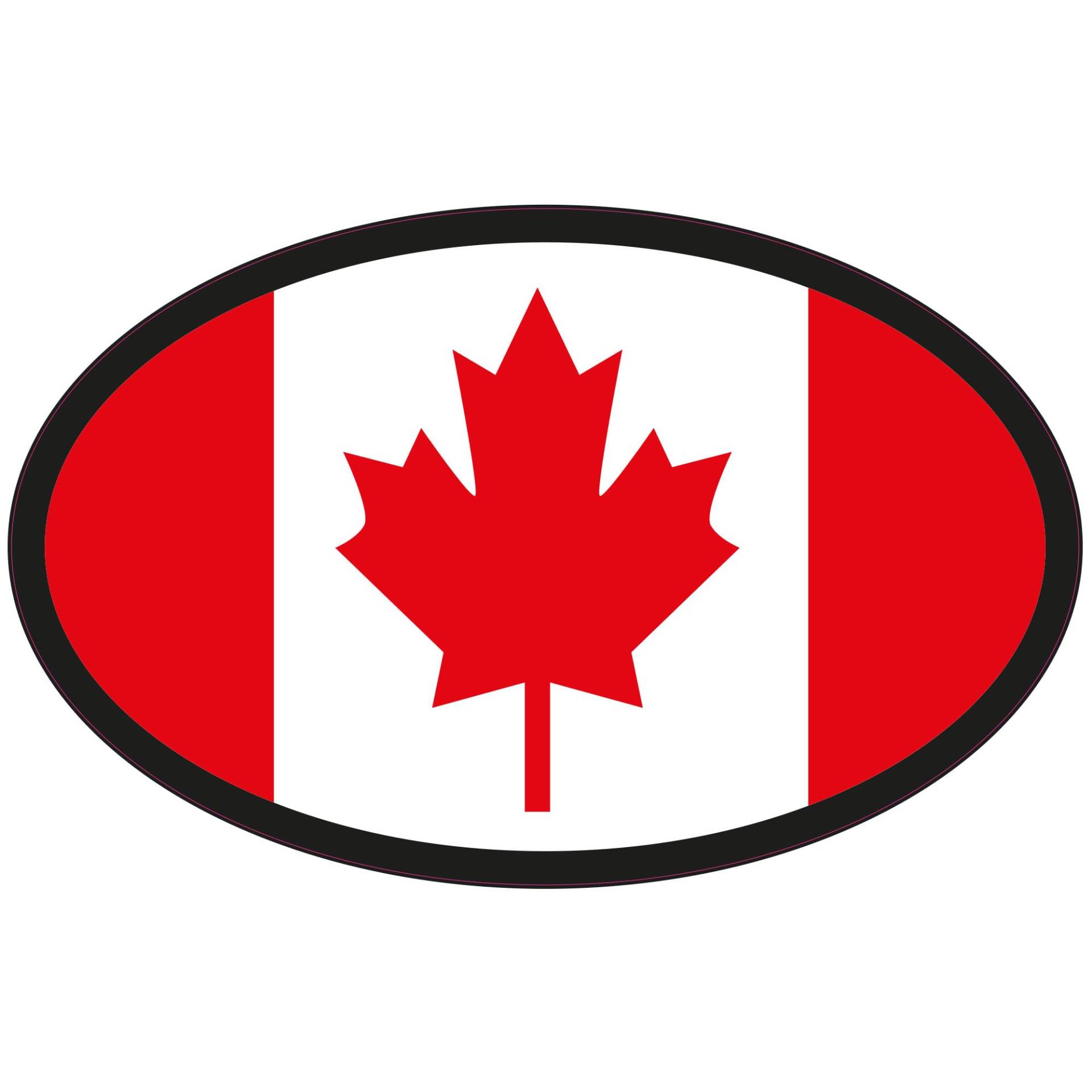 INDIGOS UG Auto Aufkleber Canadian Flag Bumper Sticker Canada 139mmX88mm INDIGOS UG Auto Aufkleber Canadian Flag Bumper Sticker Canada 139mmX88mm von INDIGOS UG