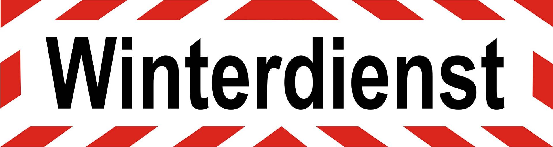 INDIGOS UG - Magnetschild Winterdienst - mit Streifen - 45 x 12 cm reflektierend - für Auto LKW Truck Transporter Baustellenfahrzeug Firmenwagen - flexibel abnehmbar und wetterfest INDIGOS UG - Magnetschild Winterdienst - mit Streifen - 45 x 12 cm reflektierend - für Auto LKW Truck Transporter Baustellenfahrzeug Firmenwagen - flexibel abnehmbar und wetterfest von INDIGOS UG