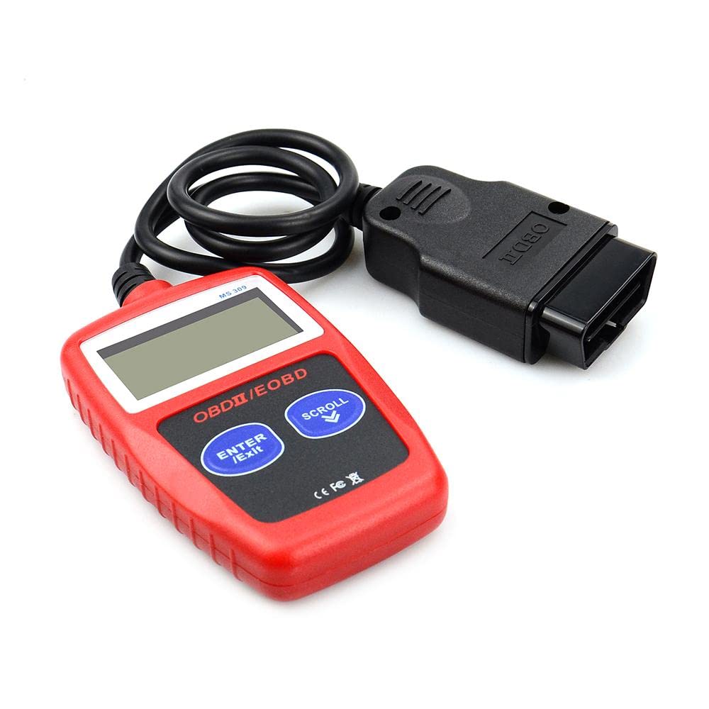 INF OBD2 Diagnosegerät Werkzeuge, OBDII-Autocodeleser Automatische Diagnose mit LCD-Bildschirm, OBDII Adapter Auto Tool Diagnose Engine Code Reader von INF