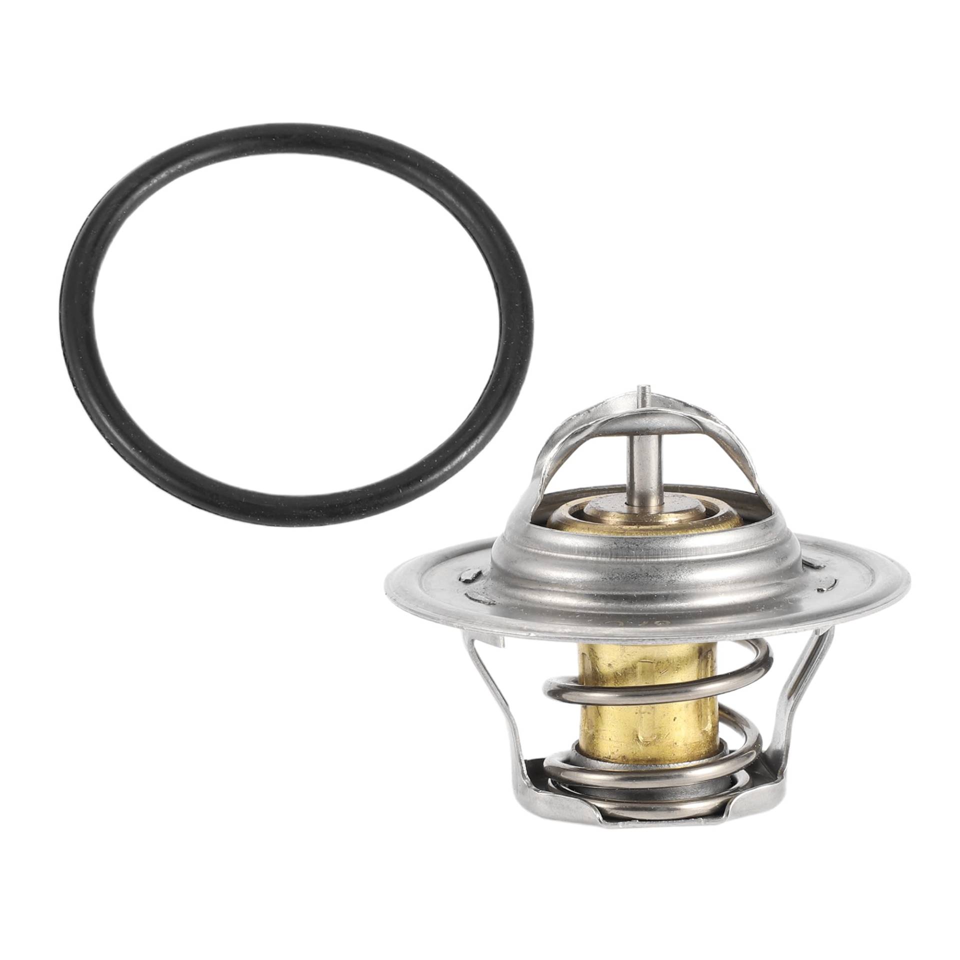 INFINAUTO Auto Thermostat, Motor Kühlmittelthermostate Nr. 050121113C für VW GOLF 1.6 1.8 2.0 1997-2013 Metall Silberton, 1 Stück INFINAUTO Auto Thermostat, Motor Kühlmittelthermostate Nr. 050121113C für VW GOLF 1.6 1.8 2.0 1997-2013 Metall Silberton, 1 Stück von INFINAUTO