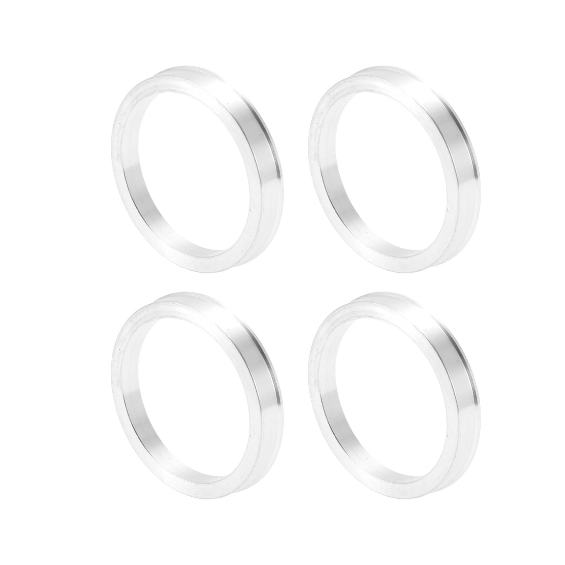 INFINAUTO Autofelgen-Naben-Zentrierringe OD 68,1 mm auf ID 57,1 mm Räderzentrumswelle Stoßdämpfende Nabenringe aus Aluminiumlegierung Silberton Langlebig INFINAUTO Autofelgen-Naben-Zentrierringe OD 68,1 mm auf ID 57,1 mm Räderzentrumswelle Stoßdämpfende Nabenringe aus Aluminiumlegierung Silberton Langlebig von INFINAUTO