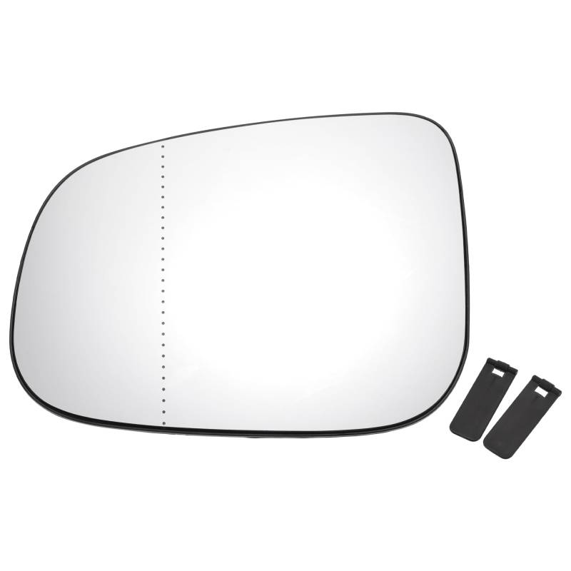INFINAUTO Autospiegelglas links für Volvo C30 C70 S40 S60 V50 2010-2013 für Volvo S80 2006-2016 für Volvo V40 V60 V70 von INFINAUTO