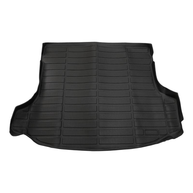 INFINAUTO Cargo Liner Kofferraummatte Kofferraum Laderaum Kofferraumwanne Matte für Genesis GV70 2022-2025 TPE Schwarz Anti-Rutsch Langgittermuster von INFINAUTO