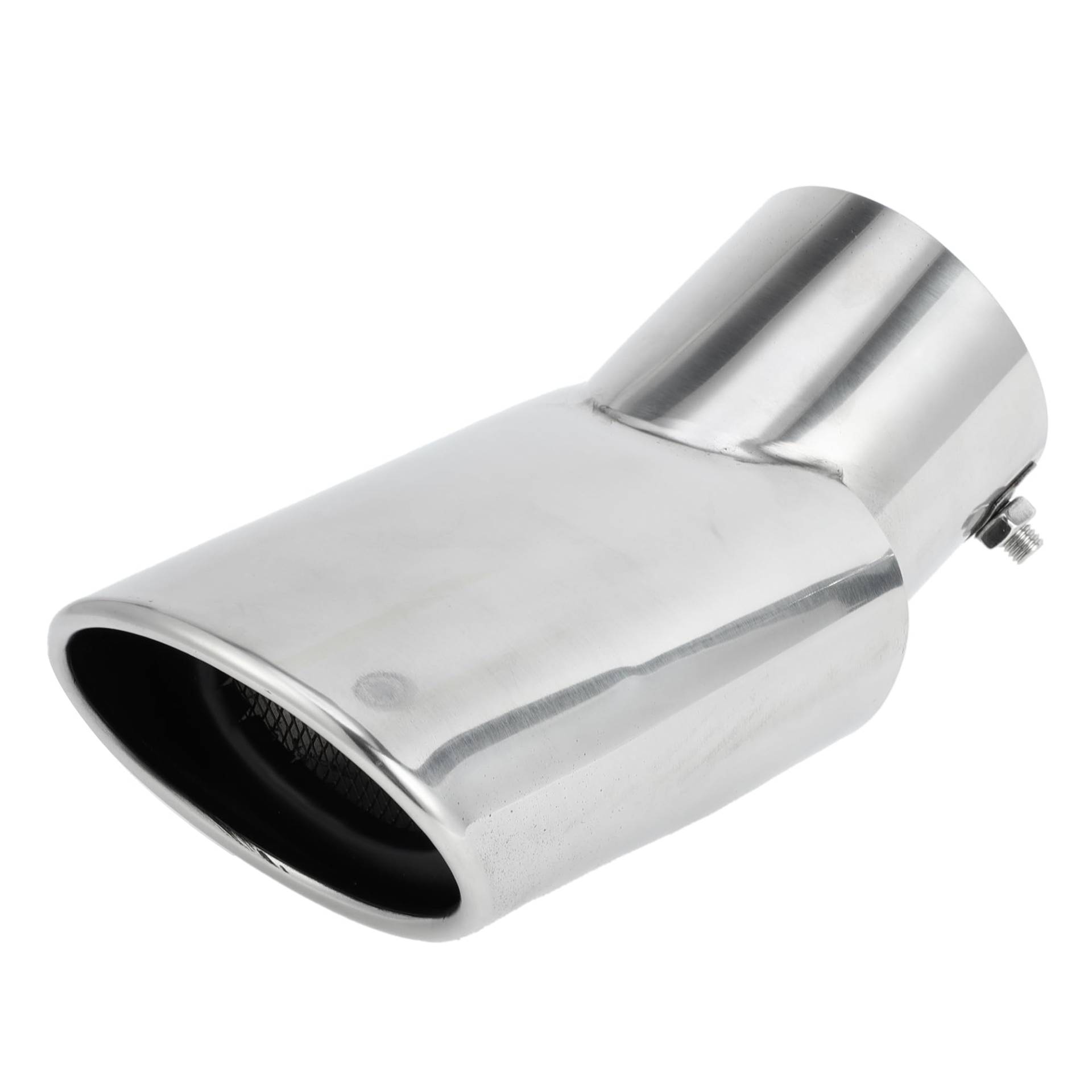 INFINAUTO Gebogener Schräger Auspuff-Endrohr 2,8" Einlass 4,1" Auslass 7,2" Länge Endrohr für Land Rover Range Rover 02-10 Edelstahl Silberton Bolt on INFINAUTO Gebogener Schräger Auspuff-Endrohr 2,8" Einlass 4,1" Auslass 7,2" Länge Endrohr für Land Rover Range Rover 02-10 Edelstahl Silberton Bolt on von INFINAUTO