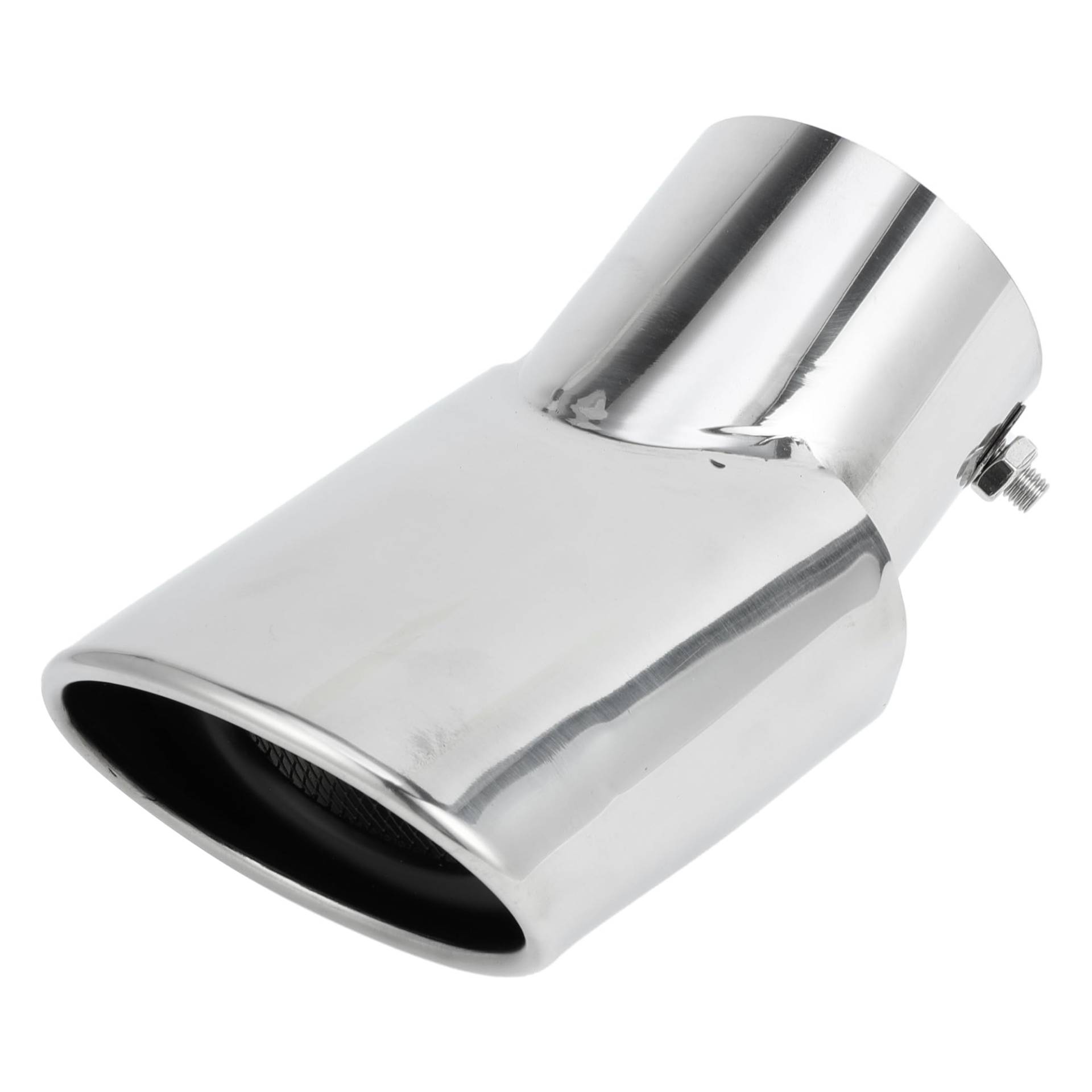 INFINAUTO Gebogener Schräger Auspuff-Endrohr 2,9" Einlass 3,5" Auslass 6,4" Länge Endrohr für Land Rover Range Rover 02-10 Edelstahl Silberton Bolt on INFINAUTO Gebogener Schräger Auspuff-Endrohr 2,9" Einlass 3,5" Auslass 6,4" Länge Endrohr für Land Rover Range Rover 02-10 Edelstahl Silberton Bolt on von INFINAUTO