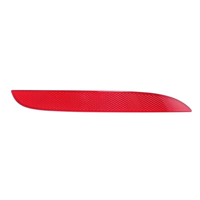 INFINAUTO Heckstoßstange Reflektor hinten rechts 8,66"x1,06" Stoßstangenreflektor Seitenmarkierungsleuchte Nr. 63142990864 für BMW X1 E84 2009-2015 Kunststoff Rot Langlebig von INFINAUTO