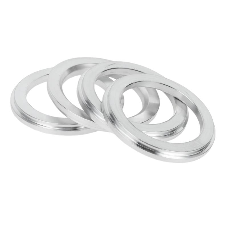 INFINAUTO Radnaben-Zentrierringe, 60,1 mm ID auf 82 mm OD Fahrzeugradnabenringe aus Aluminiumlegierung, 4 Stück von INFINAUTO