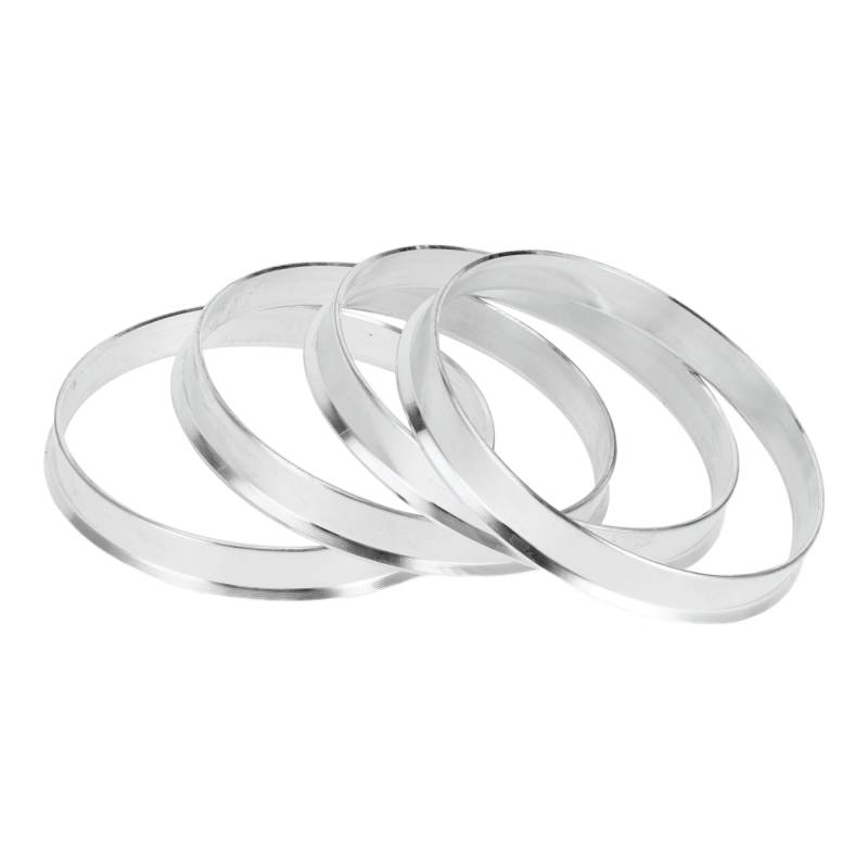 INFINAUTO Hubzentrische Ringe, 70,1 mm ID auf 73,1 mm OD Fahrzeugradnabenringe aus Aluminiumlegierung, 4 Stück von INFINAUTO