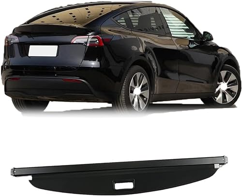 INGKE Car Retractable Rear Boot Parcel Shelf Anti-Peeping Liner Cover Interior Accessories for Tesla Model Y 2020 2021 2022 2023. von INGKE