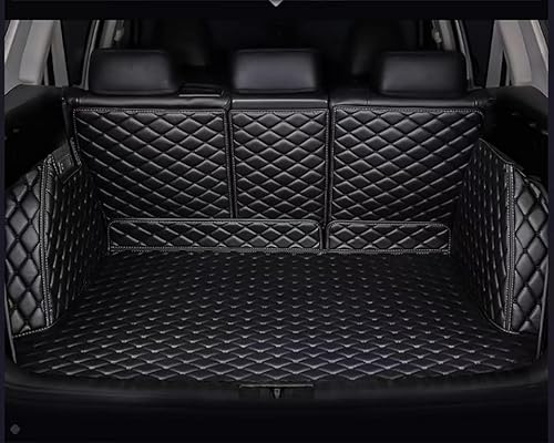 Kofferraummatten passend für Maserati Levante 2018-2023,Kofferraumwanne wasserdichte rutschfeste,Black von INGKE
