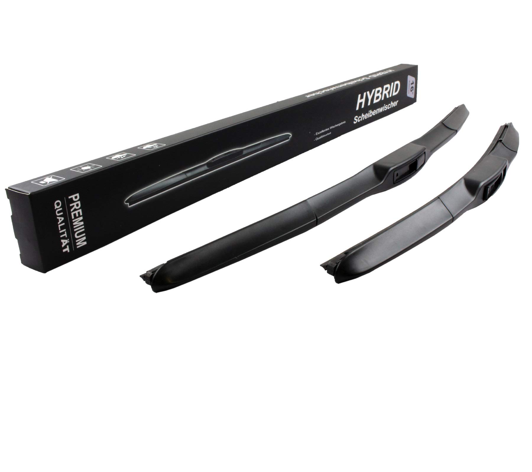 480mm 480mm HYBRID 2x Front Scheibenwischer Premium Qualität Wischerblätter Set Scheibenwischerblätter Satz für Frontscheibe mit Hakenbefestigung. INION NEW JAPAN HYBRID FLEX TECHNOLOGY von INION