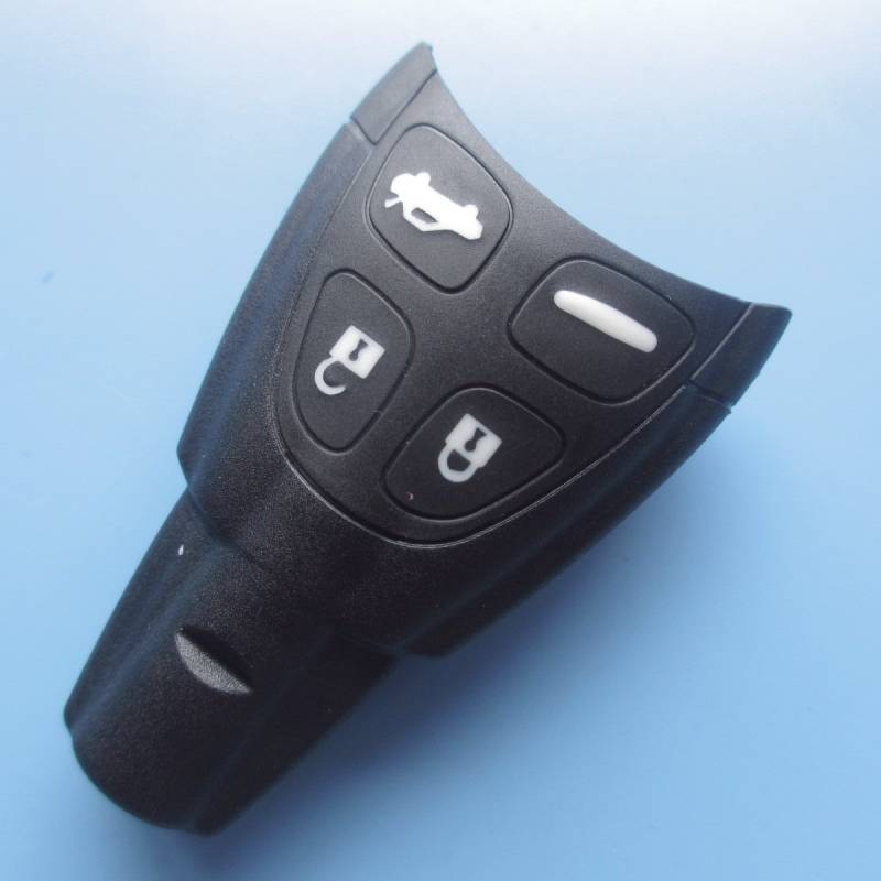 Ersatz Deckel für Schlüsselgehäuse mit 4 Tasten Autoschlüssel Schlüssel Fernbedienung Funk Funkschlüssel Gehäuse ohne Elektronik oder Schlüsselrohling INION (für SAAB (KS01A) von INION