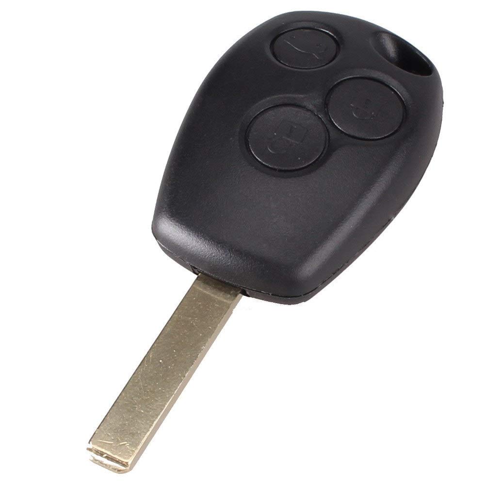 Ersatz Fernbedienung Schlüssel Shell Knopf-Fernbedienung Schlüsselanhänger Flip Schlüssel Schlüssel mit Rohling Schlüssel Gehäuse ohne Elektronik inionâ von INION