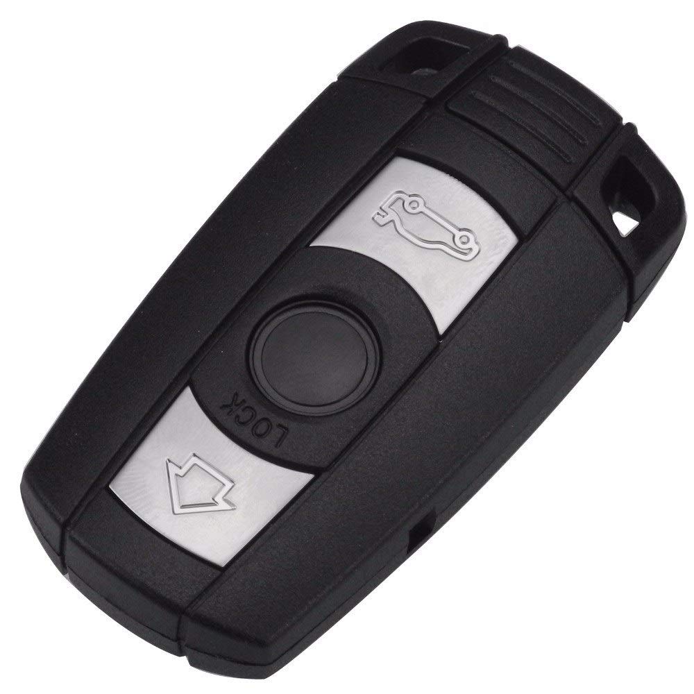 Ersatz Schlüsselgehäuse mit 3 Tasten Autoschlüssel Schlüssel mit Rohling typ HU92 Fernbedienung Funkschlüssel Gehäuse ohne Elektronik INION (für BMW (KS11) von INION