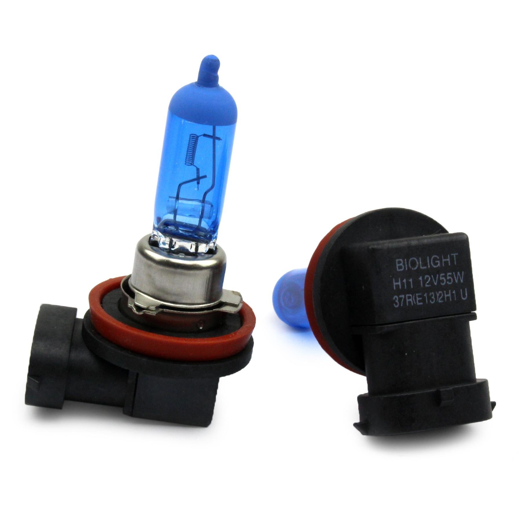 INION® 2x H11 55W Xenon Style Lampen für Nebelscheinwerfer, Halogen Birne, Xenon Look 6, Zugelassen! von INION