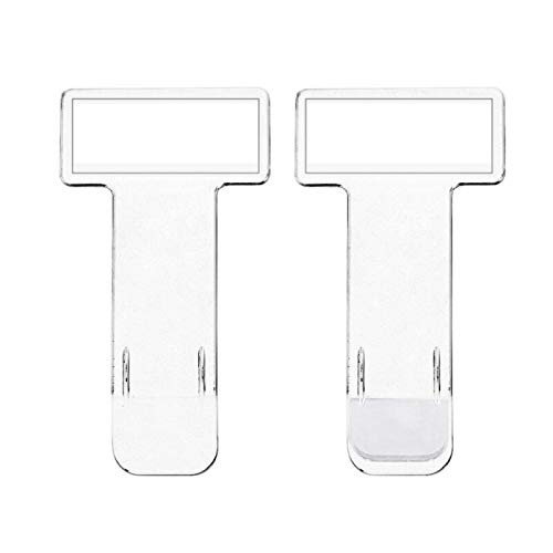 2x Stück Parkscheinhalter Clip Zettelhalter Halter Parkschein Parkausweis Bewohnerausweis Zettel Notizen Autozubehör sarachen (2x Parkscheinhalter) von INION