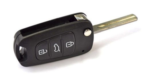 Inion HYUNDAIKS12- Set-1x Ersatz Schlüsselgehäuse - 3 Taste Autoschlüssel Schlüssel Fernbedienung Funkschlüssel Gehäuse ohne Elektronik von INION