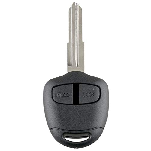 Ersatz Schlüsselgehäuse mt 2 Tasten Autoschlüssel Schlüssel mit Rohlingtyp MIT8 Fernbedienung Funkschlüssel Gehäuse ohne Transponder oder Elektronik. INION (fürMitsubishi (KS10Ano) von INION