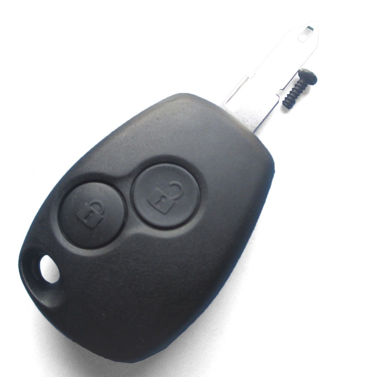 RenaultKS05no - Ersatz Schlüsselgehäuse mit 2 Tasten Autoschlüssel Schlüssel Rohlingtyp (NE) Fernbedienung Funkschlüssel INION (für Renault (KS05no) von INION
