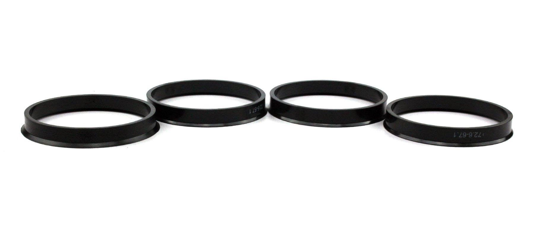 SET 4x Stück Zentrierringe 72.6 x 57.1 mm für ALUFELGEN SET 4x Stück Zentrierringe 72.6 x 57.1 mm für ALUFELGEN von INION