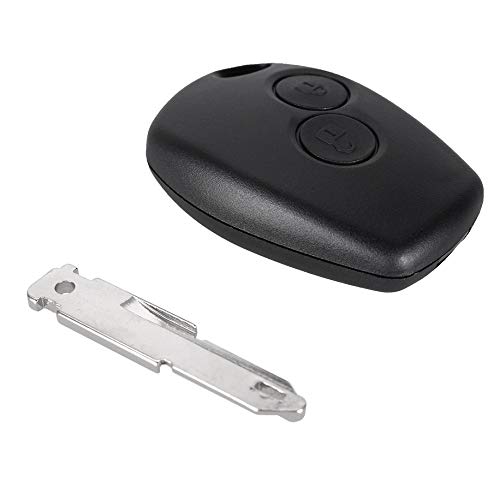 Schlüsselgehäuse INION Kompatibel mit Dacia Autoschlüssel. Ersatz Schlüssel mit 2 Tasten, Rohlingtyp: NE72/73 von INION