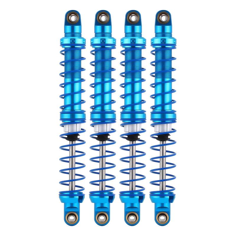 INJORA RC Stoßdämpfer RC Shock Absorber RC Ölstoßdämpfer Set mit Feder für 1/10 RC Truck Crawler Axial SCX10 TRX4 D90 (110mm) von INJORA