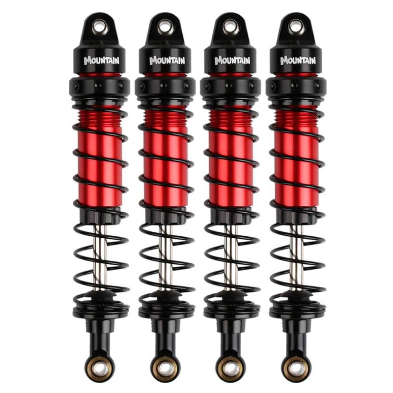 INJORA RC Stoßdämpfer Set 4 Stück RC Shock Absorbers RC Dämpfers für 1/10 RC Crawler Axial SCX10 90046 AXI231017 Traxxas TRX-4 D90 (100mm) von INJORA