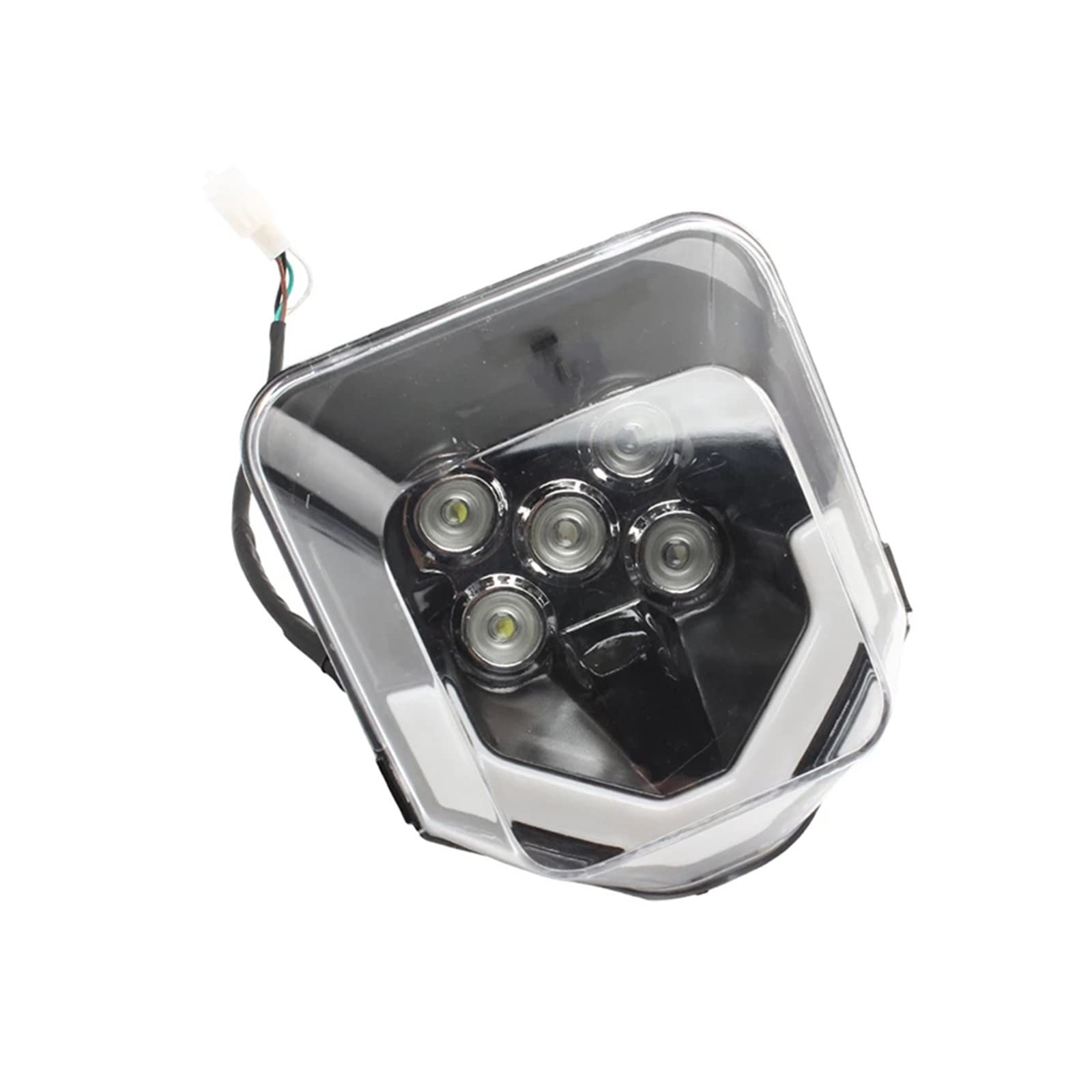 INLIMA Frontscheinwerfer Angel Eye Scheinwerfer Motorrad Für 701 501 TE250 TE300 FE FC TC 125 350 450 12V Motorrad Scheinwerfer von INLIMA