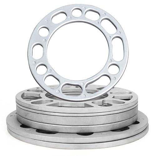 Spurverbreiterung,Spacer System 4 STÜCKE Auto Spurverbreiterung 6X139,7 5X139,7 Universal 6mm Aluminiumlegierung 6 Löcher ET Radreifen Distanzscheiben Shims Raddichtung von INOKAI