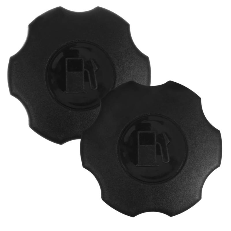INOOMP 2 Stück Kraftstofftankabdeckungszubehör Austausch Des Tankdeckels Des Rasenmähers Atv-tankdeckel Black Pp von INOOMP