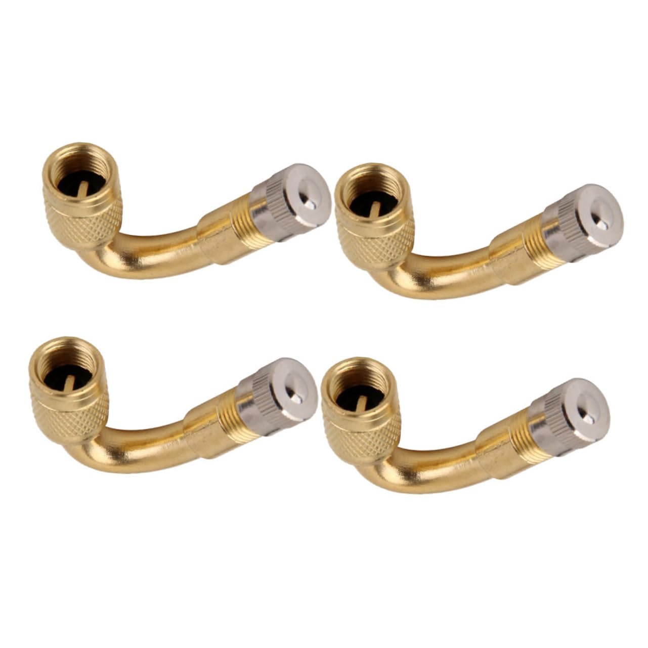 INOOMP 4 Stück 45 Ventilverlängerungsstange Verlängerungsreifenventil Verlängerung des Fahrradvorbaus Reifeninflatorverlängerung Universelle Ventilverlängerungen Kupfer Golden INOOMP 4 Stück 45 Ventilverlängerungsstange Verlängerungsreifenventil Verlängerung des Fahrradvorbaus Reifeninflatorverlängerung Universelle Ventilverlängerungen Kupfer Golden von INOOMP