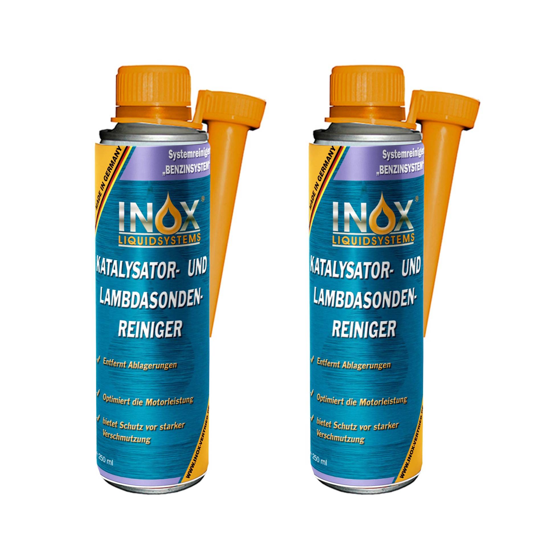 INOX® Katalysator- und Lambdasondenreiniger, 2 x 250 ml von INOX-LIQUIDSYSTEMS