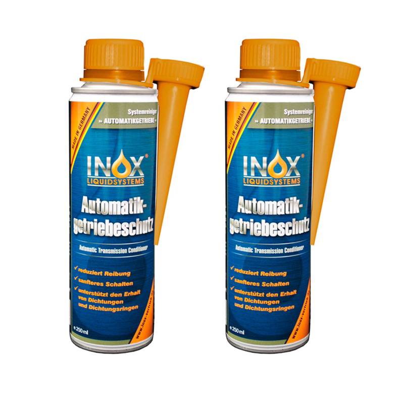 INOX® Getriebeschutz Additiv, 2 x 250 ml - Zusatz für Automatikgetriebe von INOX-LIQUIDSYSTEMS