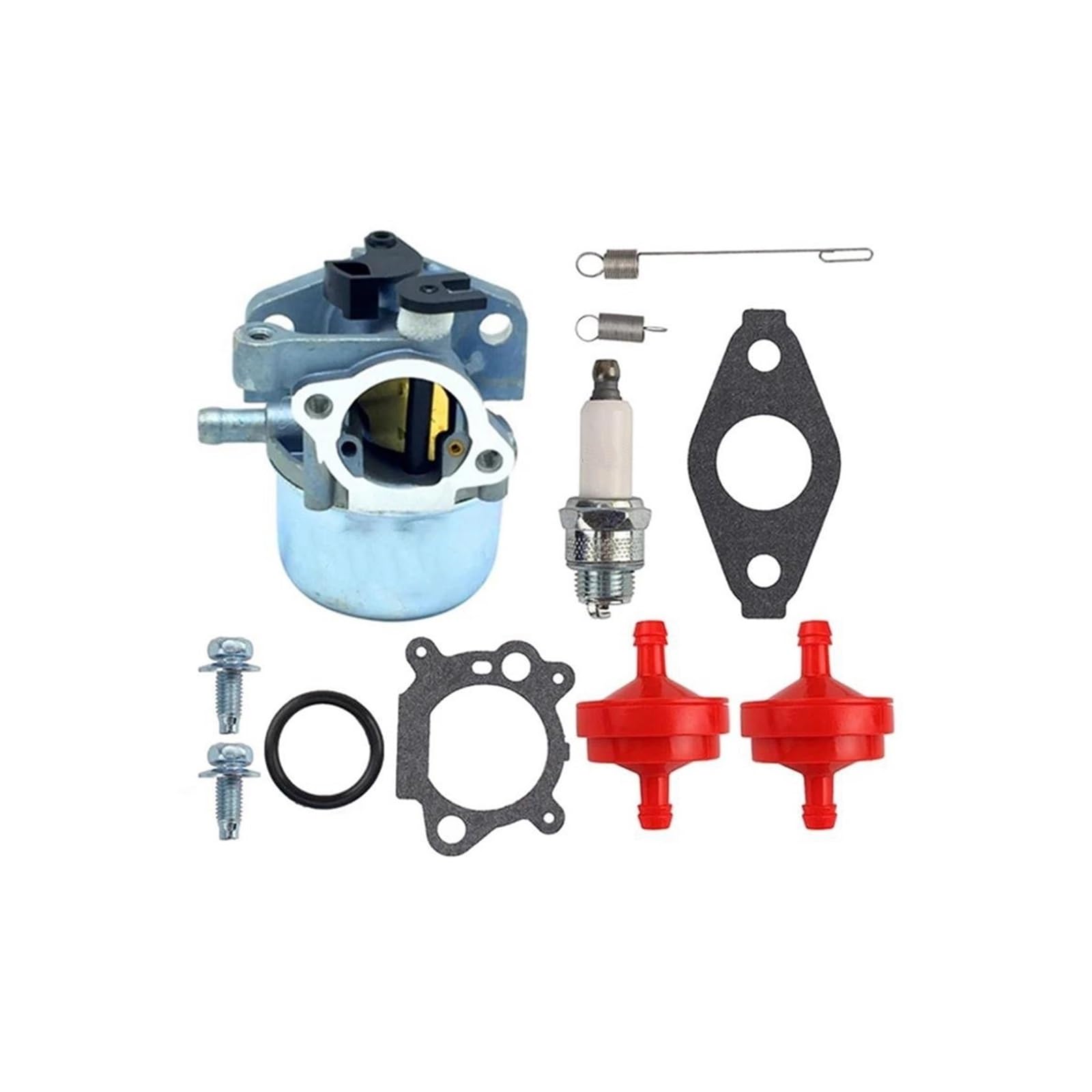 INPETS Vergaser Vergaser Kraftstofffilter Feder Zündkerze Kit Für B&Riggs Für S&tratton 6,25 PS 6,75 PS MRS Schubmäher 675 190 Cc Vergaser Luftfilter kit, 9655165885 INPETS Vergaser Vergaser Kraftstofffilter Feder Zündkerze Kit Für B&Riggs Für S&tratton 6,25 PS 6,75 PS MRS Schubmäher 675 190 Cc Vergaser Luftfilter kit, 9655165885 von INPETS