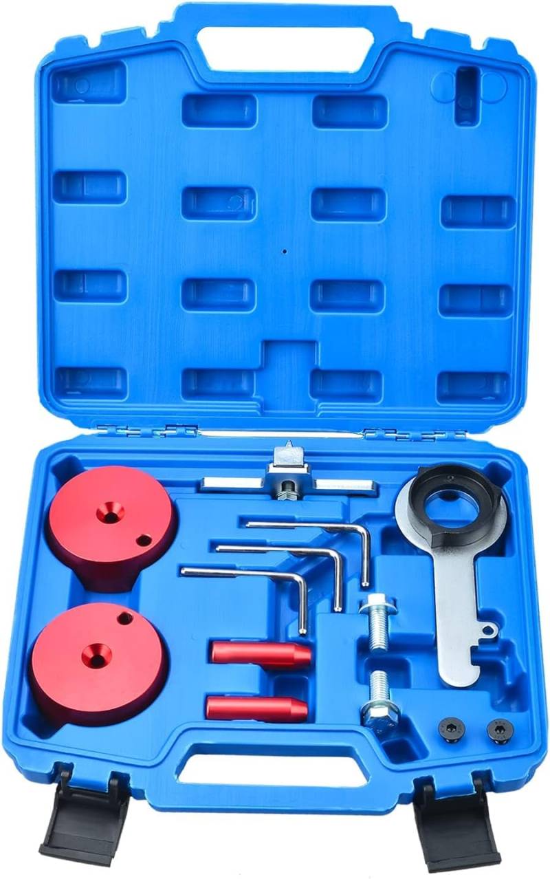 INREPRO Kfz Motor Einstellwerkzeug Zahnriemen Werkzeug kompatibel mit Ford Transit 2.0TDCI EcoBlue Motor Nockenwelle Arretierwerkzeug Kfz Werkzeug Set von INREPRO
