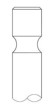 Intervalves Auslassventil [Hersteller-Nr. 3270.036] für Citroën, Peugeot von INTERVALVES