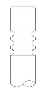 Intervalves Auslassventil [Hersteller-Nr. 3490.009] für Nissan, Opel, Renault, Vauxhall von INTERVALVES