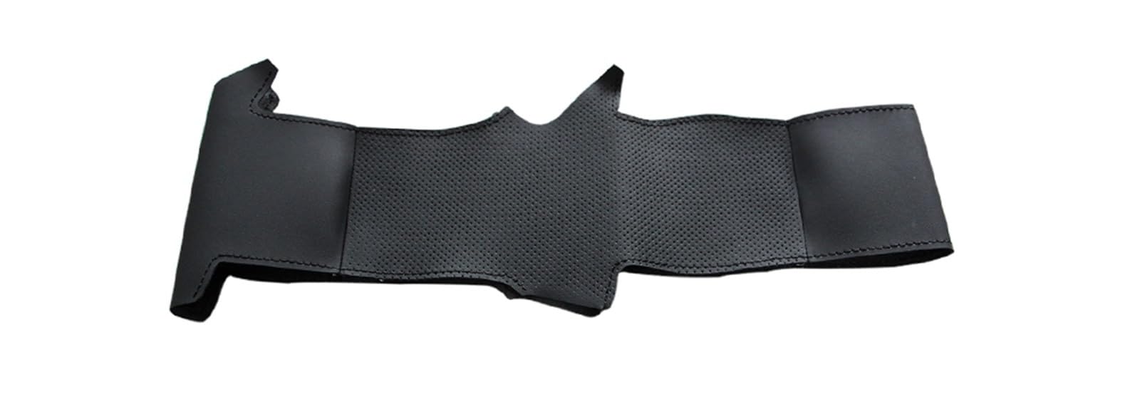 Lenkradbezüge Für Toyota Für Corolla Für RAV4 Für Auris Für Vanguard Für Voxy 2010-2013 Schwarz PU Künstliche Leder Auto Lenkrad Abdeckung Geflecht Lenkradhülle (Color : Red Thread) von INXKED