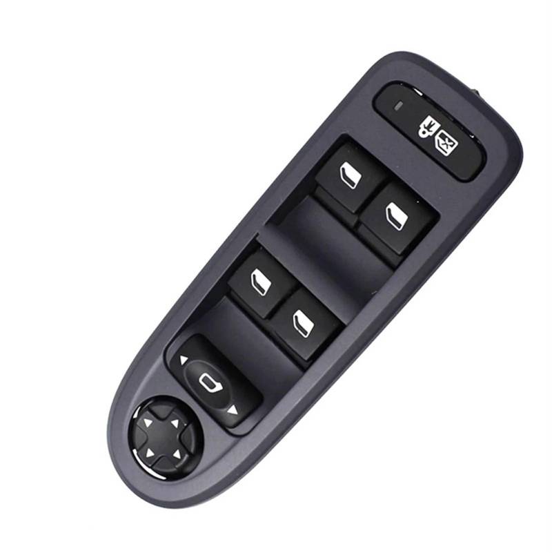 IORQWEW Fensterhebersteuerung Kompatibel Mit Citroen Für C4 II 2011 2012 2013 2014 2015 Autofenster-Steuerschalter Fensterheber-Tastenschalter 98054508ZD(Without Folding) von IORQWEW