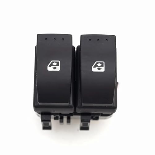 IORQWEW Fensterhebersteuerung Kompatibel Mit Vauxhall Für Vivaro F7 2001-2014 Fensterheber-Tastenschalter Hubregler-Taste Autofensterheber OEM: 8200060045 von IORQWEW