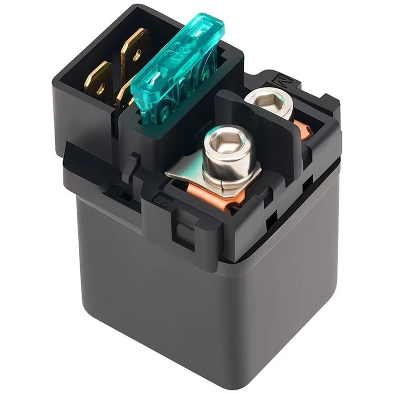 IORQWEW Motorrad Anlasserrelais Kompatibel Mit Für 650 Für EJ650 Für W650 2000–2002. Anlasser Für Relais-Ersatzteile. Anlasser Für Relais-Solenoid 35850-KCN-000 von IORQWEW