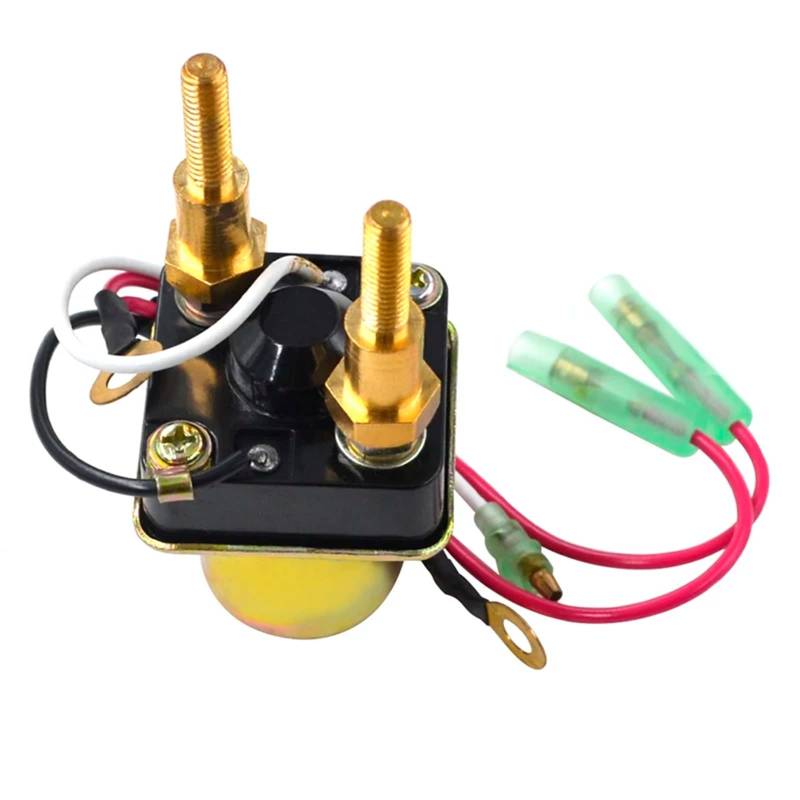 IORQWEW Motorrad Anlasserrelais Kompatibel Mit Für JS550 550 Für SX Für JS440 1982-1991 Motorrad-Startermagnet Für Relais-Ersatz, Geteilte Ladung Für Relais von IORQWEW