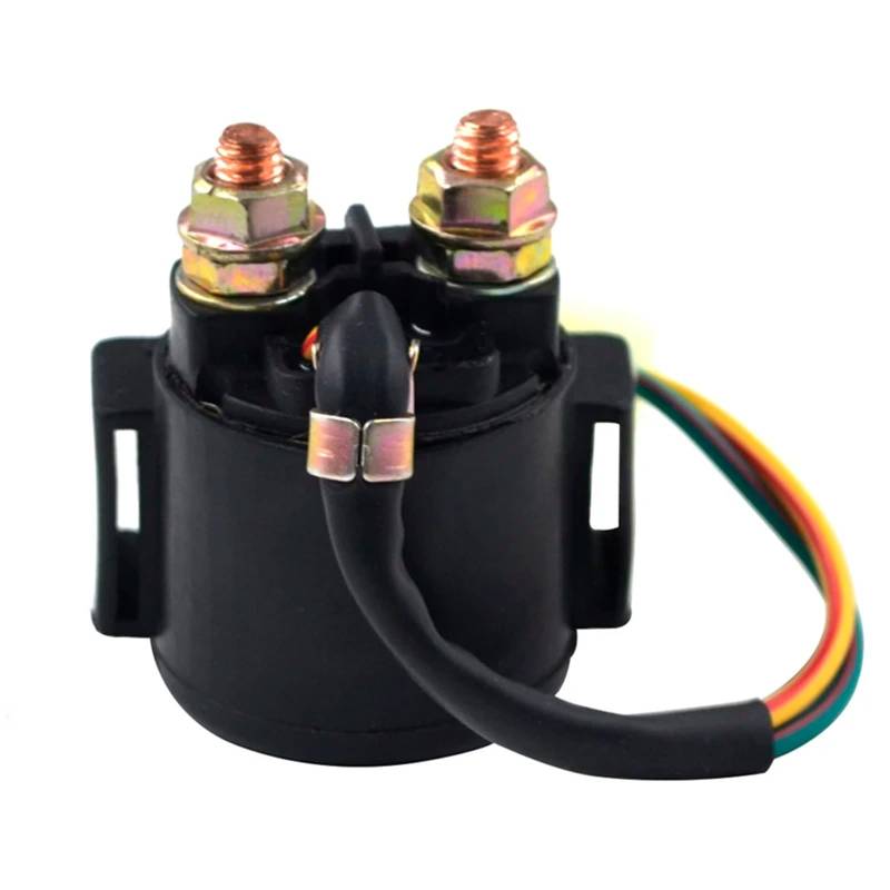 IORQWEW Motorrad Anlasserrelais Kompatibel Mit Hyosung Für GD250N GD250R GV125 GV250 GV650 Motorrad-Starter-Magnetventil Für Relais-Ersatzteile 31800HG5100 von IORQWEW