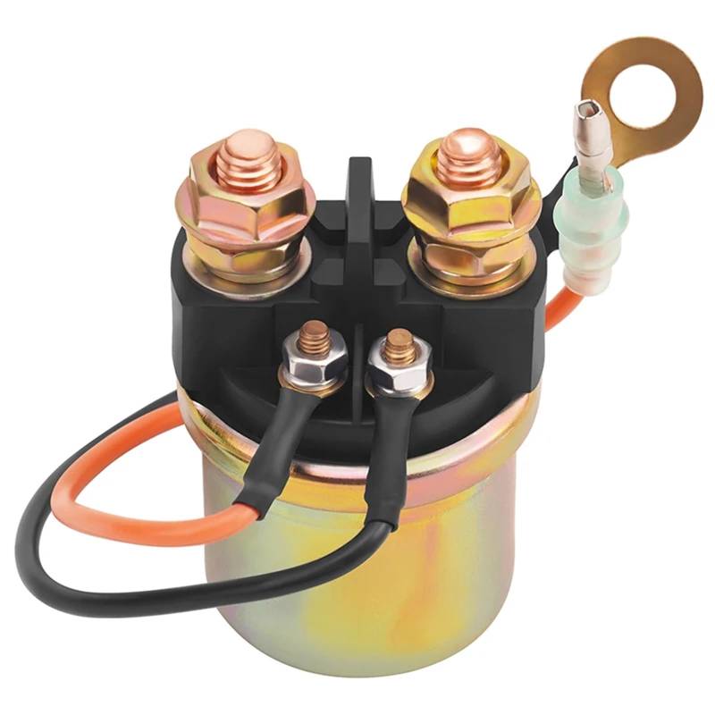 IORQWEW Motorrad Anlasserrelais Kompatibel Mit Mercury Für 15M MH ML Für MLH 4-Takt Für 15HP 1998 2002-2006 Batterie-Isolator Spannungsempfindlich Für Relais 89-825096T01 von IORQWEW