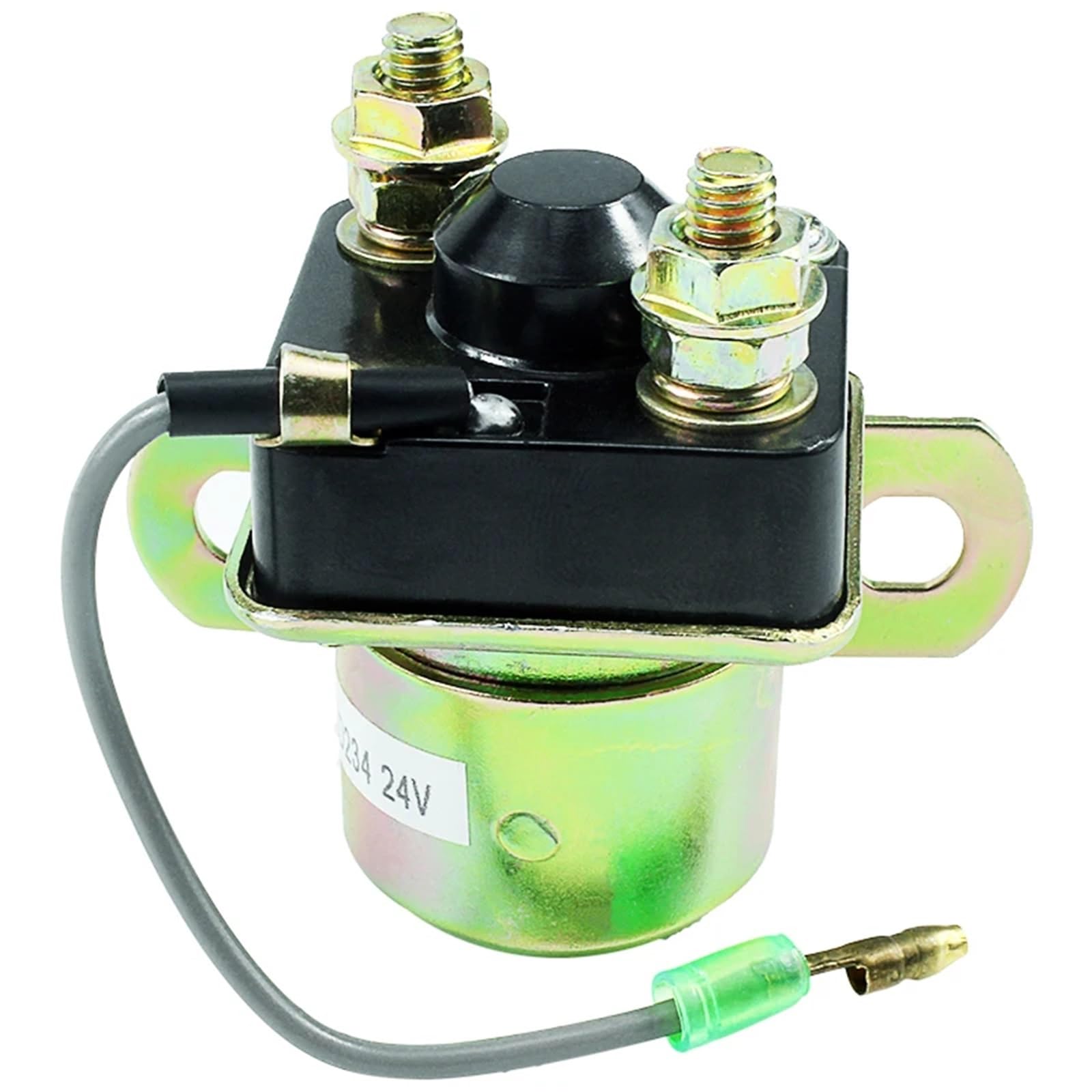 IORQWEW Motorrad Anlasserrelais Kompatibel Mit Polaris Für Ranger 500 1999-2004 Für Sport 400 400L 1994-1999 Für Relais-Starter-Magnetschalter Ohne Kappe, Ersatz 3085521(1 pc) von IORQWEW