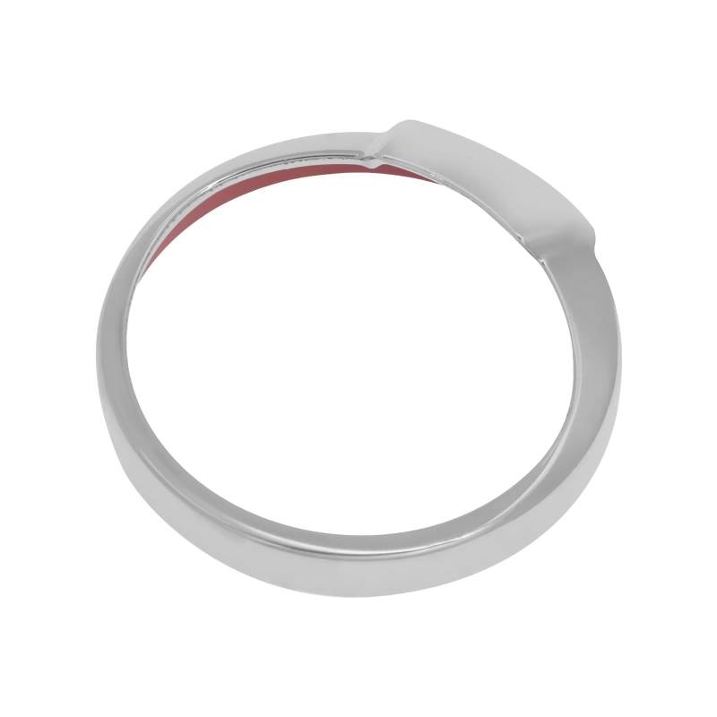 IORQWEW Motorrad-Instrumentenrahmen Für Dyna Für Fat Für Bob Für FXDF Für Touring Für Road Für Glide Für Sportster Für XL883 Motorrad Chrom 4'' Tachoblende Abdeckungen Zierring Visier von IORQWEW