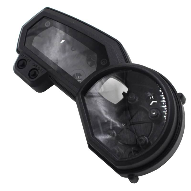 IORQWEW Motorrad-Instrumentenrahmen Kompatibel Mit FZ1 Für FZ1N 2006 2007 2008 2009 2010 2011 2012 2013 Doppelschicht-Turn-Motorrad-Tachometer-Instrumentenbox Drehzahlmesser-Box-Abdeckung(1 Set) von IORQWEW